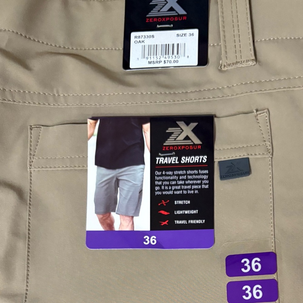 Men’s Zeroxposur stretch travel short
